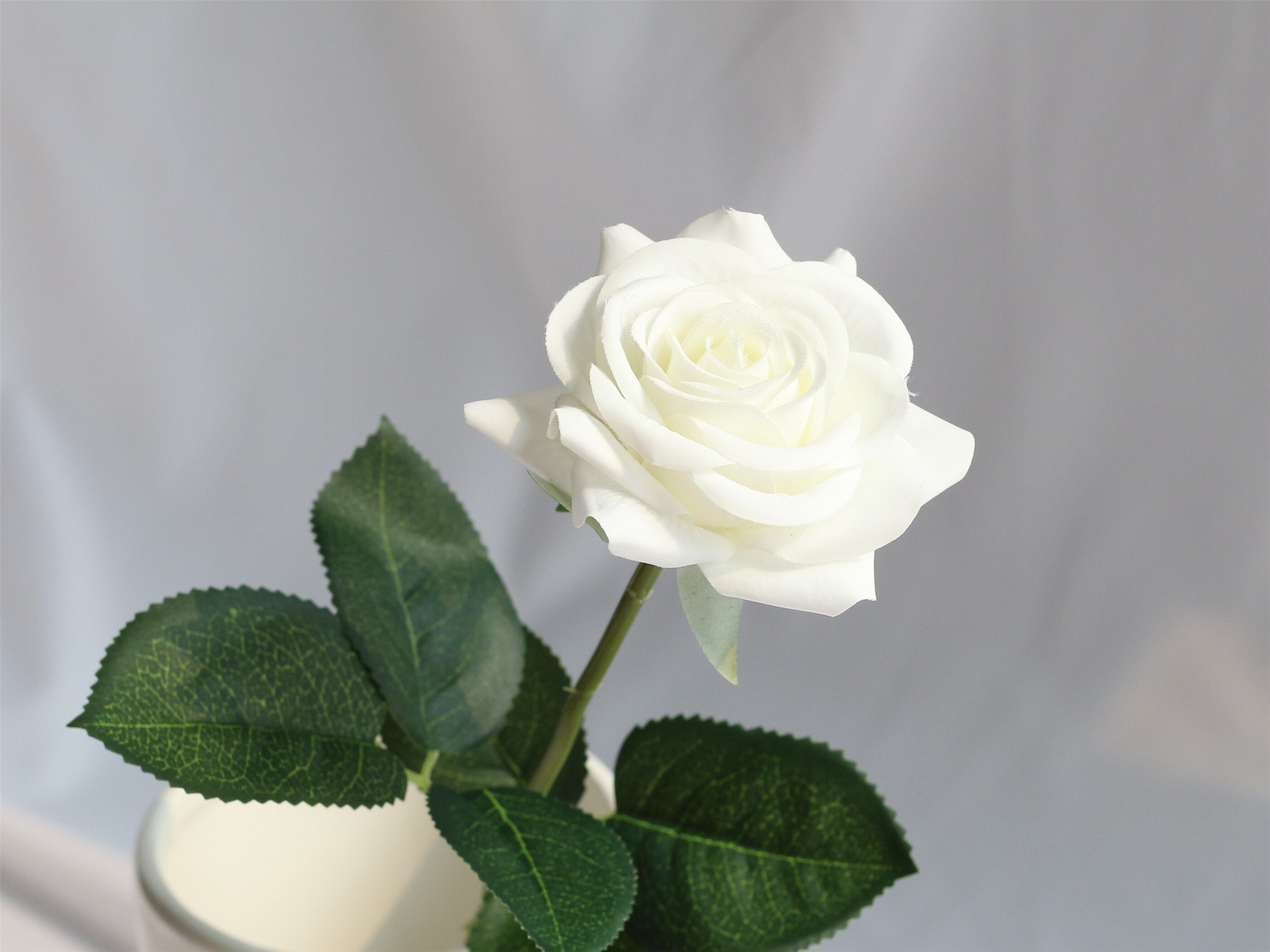 Real Touch Flowers Blush Silk Roses White Real Touch Flowers Etsy