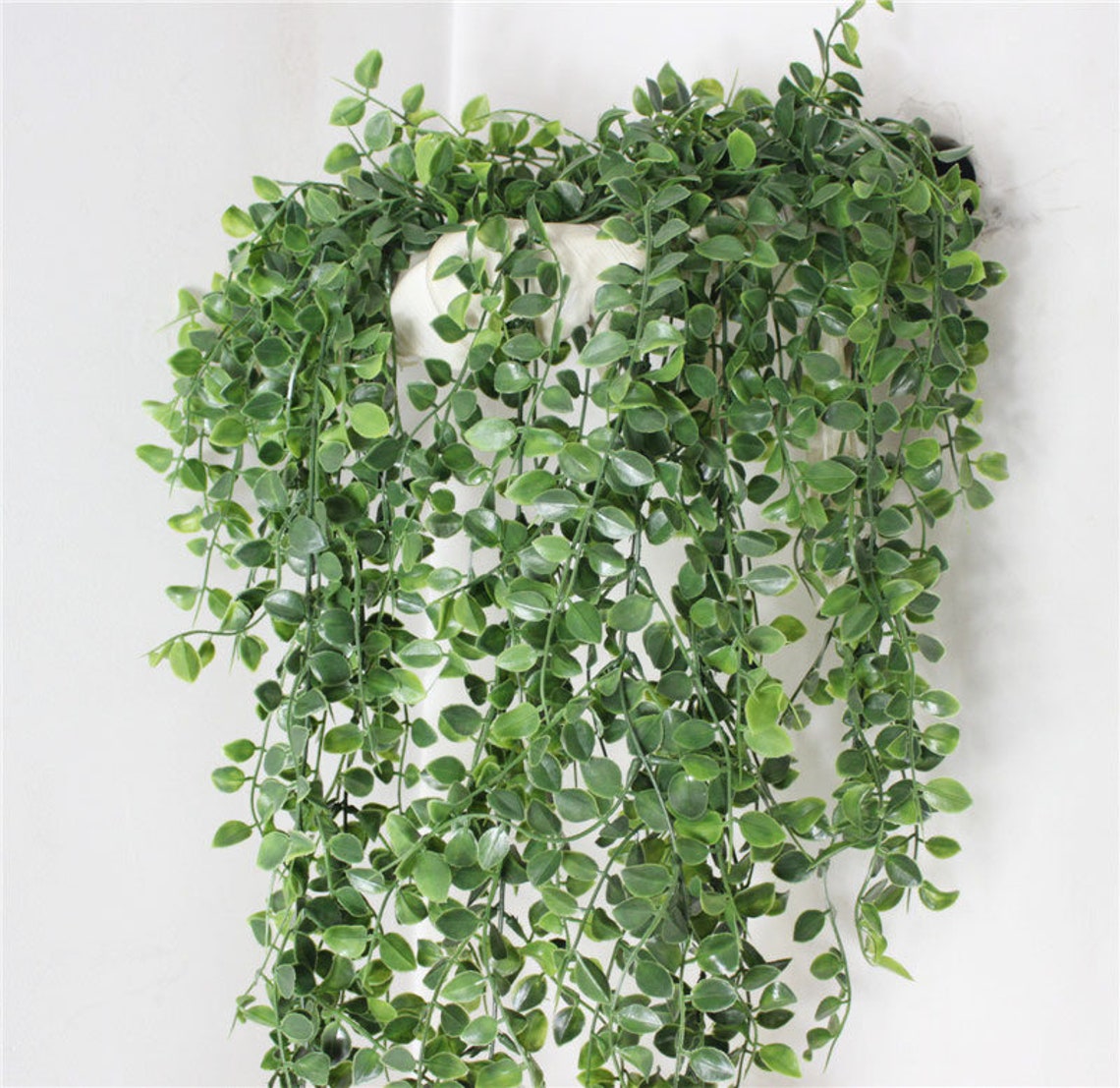 Artificial Hanging Plants Fake Outdoor Plants Snowwhite Prune Etsy
