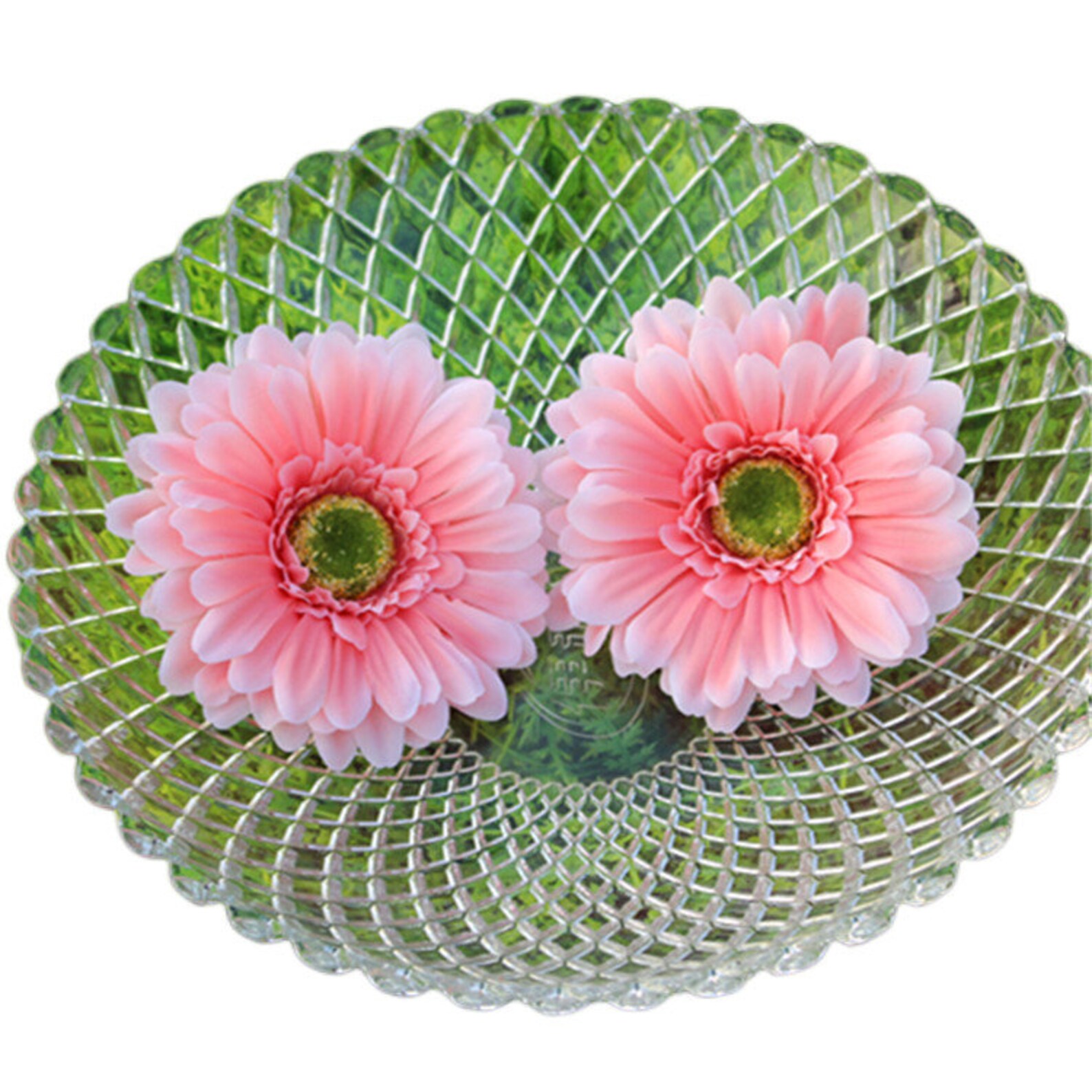 Artificial Flower Heads Bulk Flowers Silk Gerbera Daisy 100 Etsy