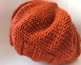 Crochet Slouch Beanie Hat