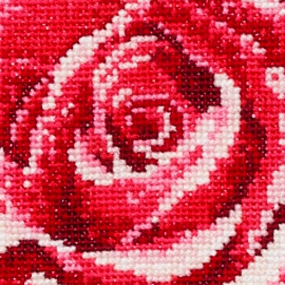 Three Roses A Counted Cross Stitch Design A Stunning Contemporary