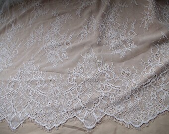 Ivory French Lace Kashvi