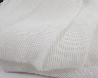pleated silk chiffon fabric