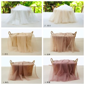 fine plain tulle netting fabric, skin flesh color tulle for bridal veil, bridal dress fabric, earth tone tutu mesh fabric, 30+ colors
