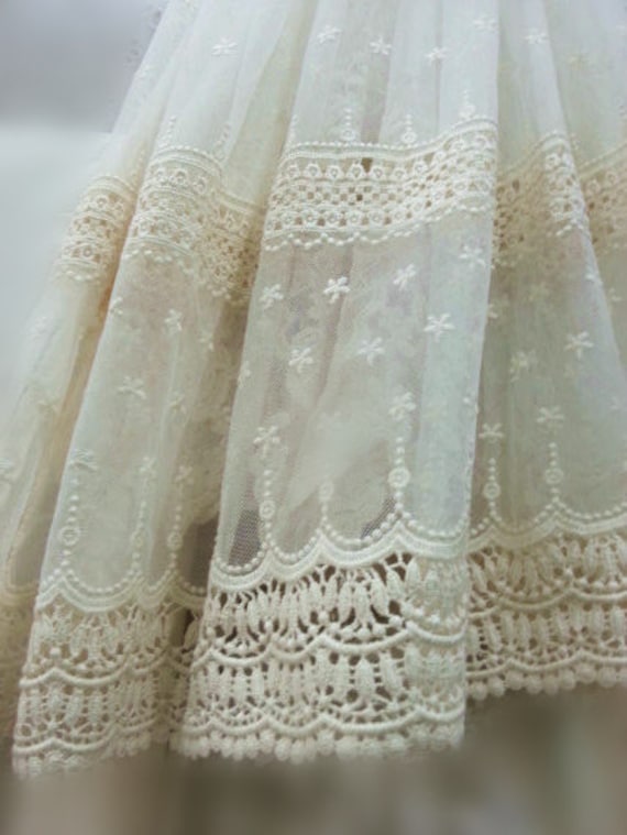 vintage lace fabric for sale