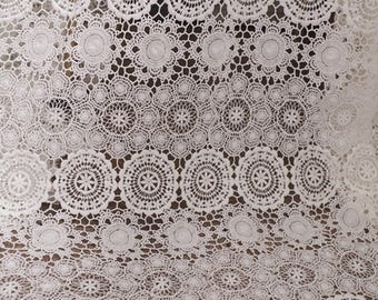 off white cotton guipure lace fabric, cotton lace fabric,Chic Bridal Lace Fabric, lace fabric, bridal lace fabric