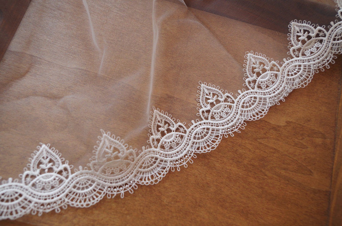 Venise lace trim by the yard DG112B Etsy