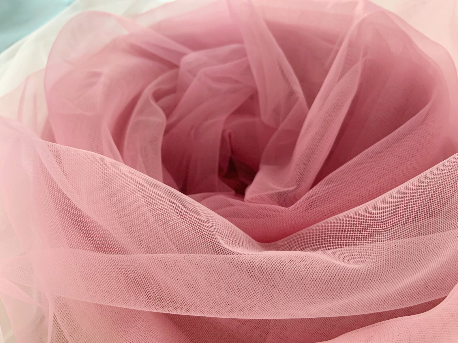 Dip dye tulle fabric mauve pink white tulle fabric with Ombré Etsy