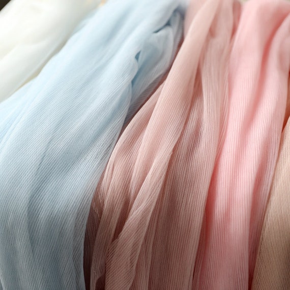 Tela de tul de tinte de 5 yardas, tejido de tul Rosa caliente con Color  Ombré para vestido, algodón - AliExpress
