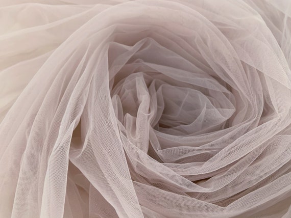Old rose tulle fabric for dress, couture , mesh fabric for costume c047