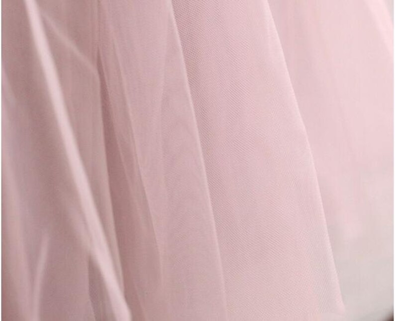 blush sparkle tulle