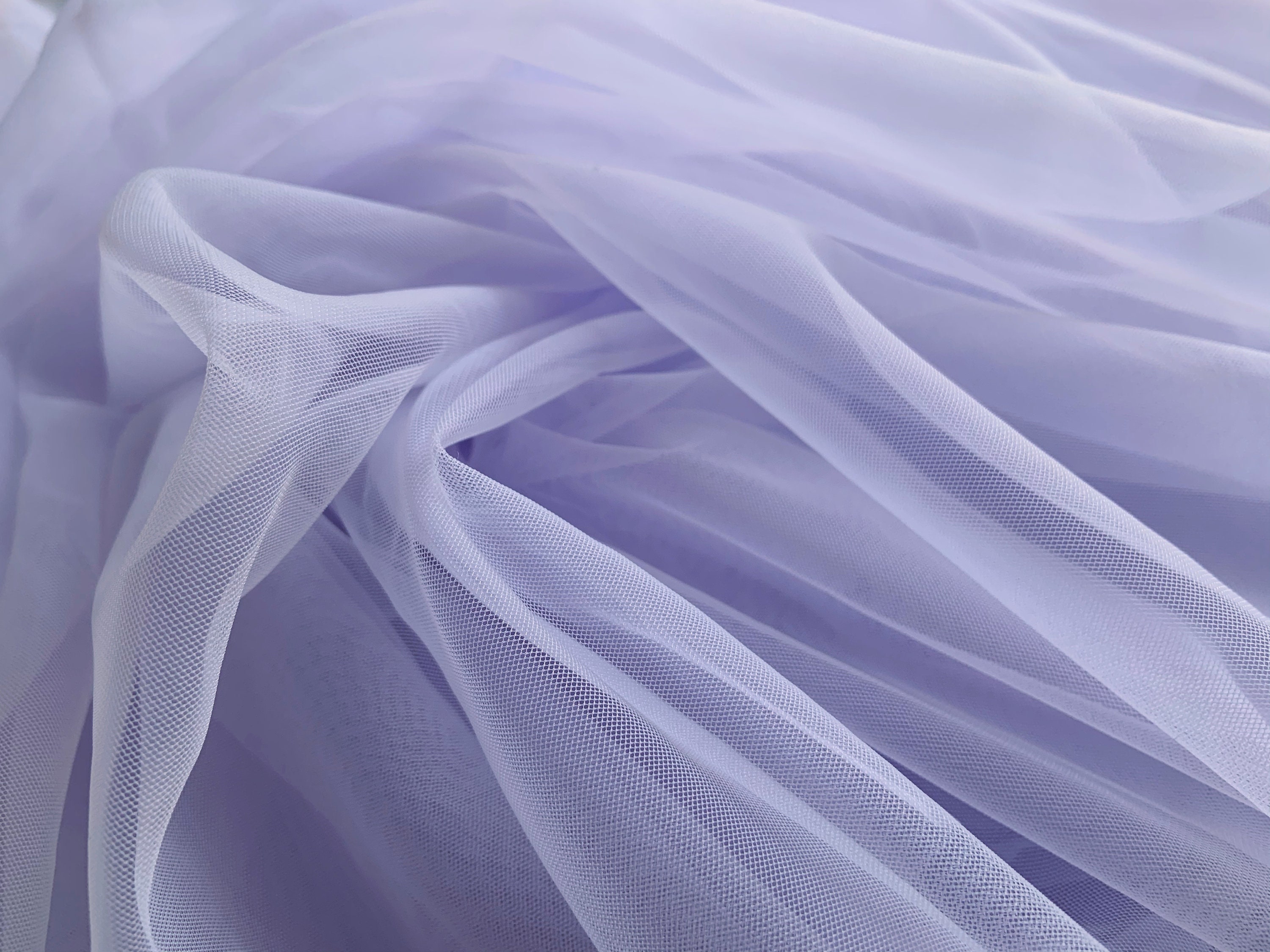 Mauve Tulle Fabric – Fabrics4Fashion