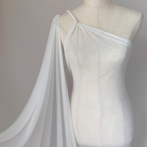 Off white 4 way stretch tulle fabric, Skin tone power stretchy mesh fabric, elastic tulle fabric