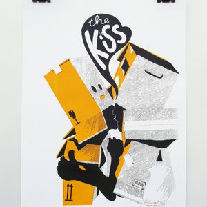 Romeo i Julia: THE KISS screenprints