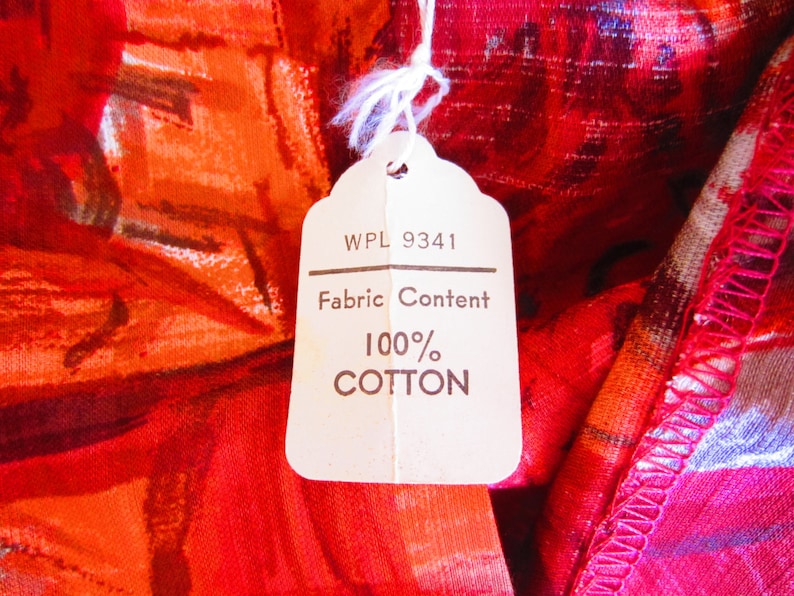 Vintage 50s Red Blouse by Gregory