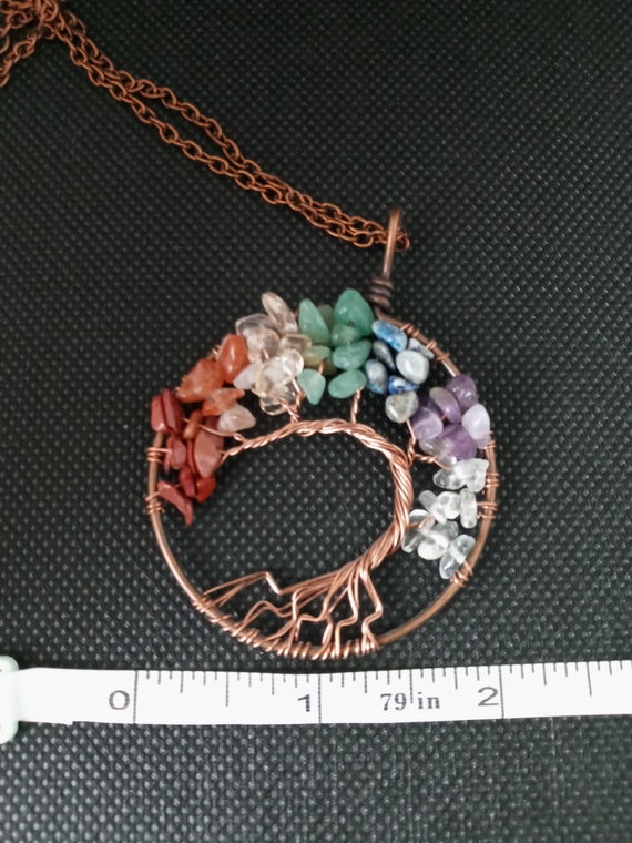 Vintage Tree of Life Necklace - image 2