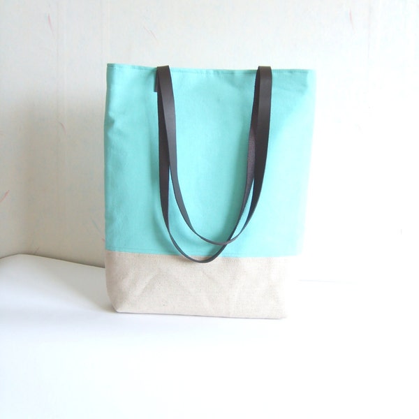 Turquoise Tote Bag Etsy