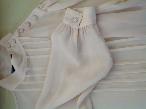 Vintage Ladies Secretary Blouse - image 7