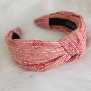 Moderne hoofdband met knoop voor dames, trendy zomermode cadeau-idee voor haar