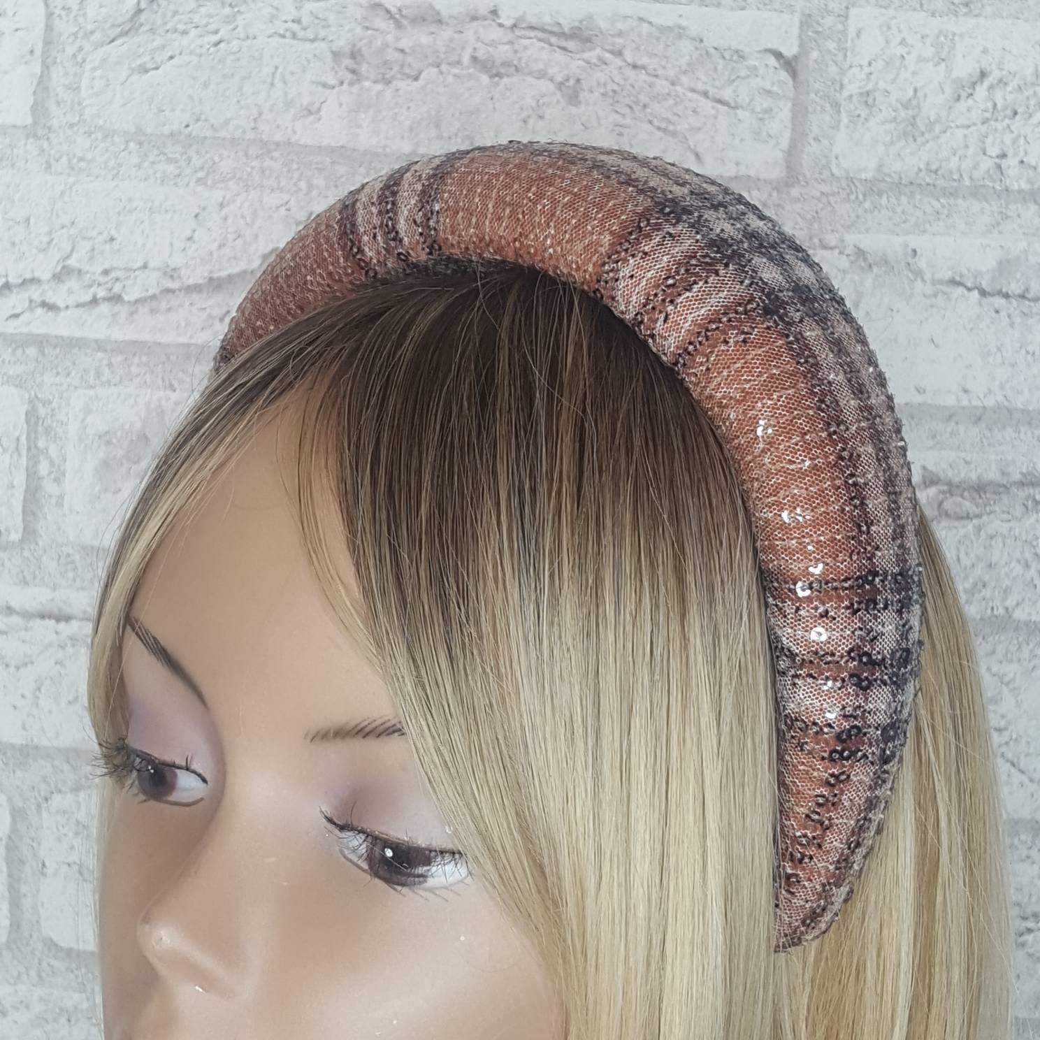 Halo headband crown puffy headband Etsy