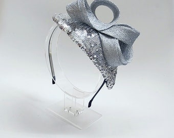 Silver luxury headpiece for women, unique fascinate tear drope for weddings