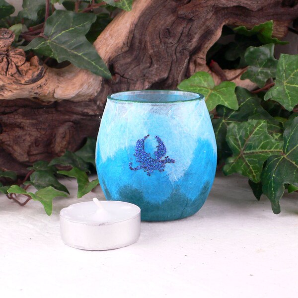 Dragon Heart Tea Light Holder 6cm