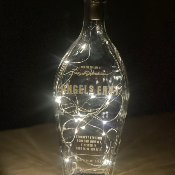 LED cork light bottle