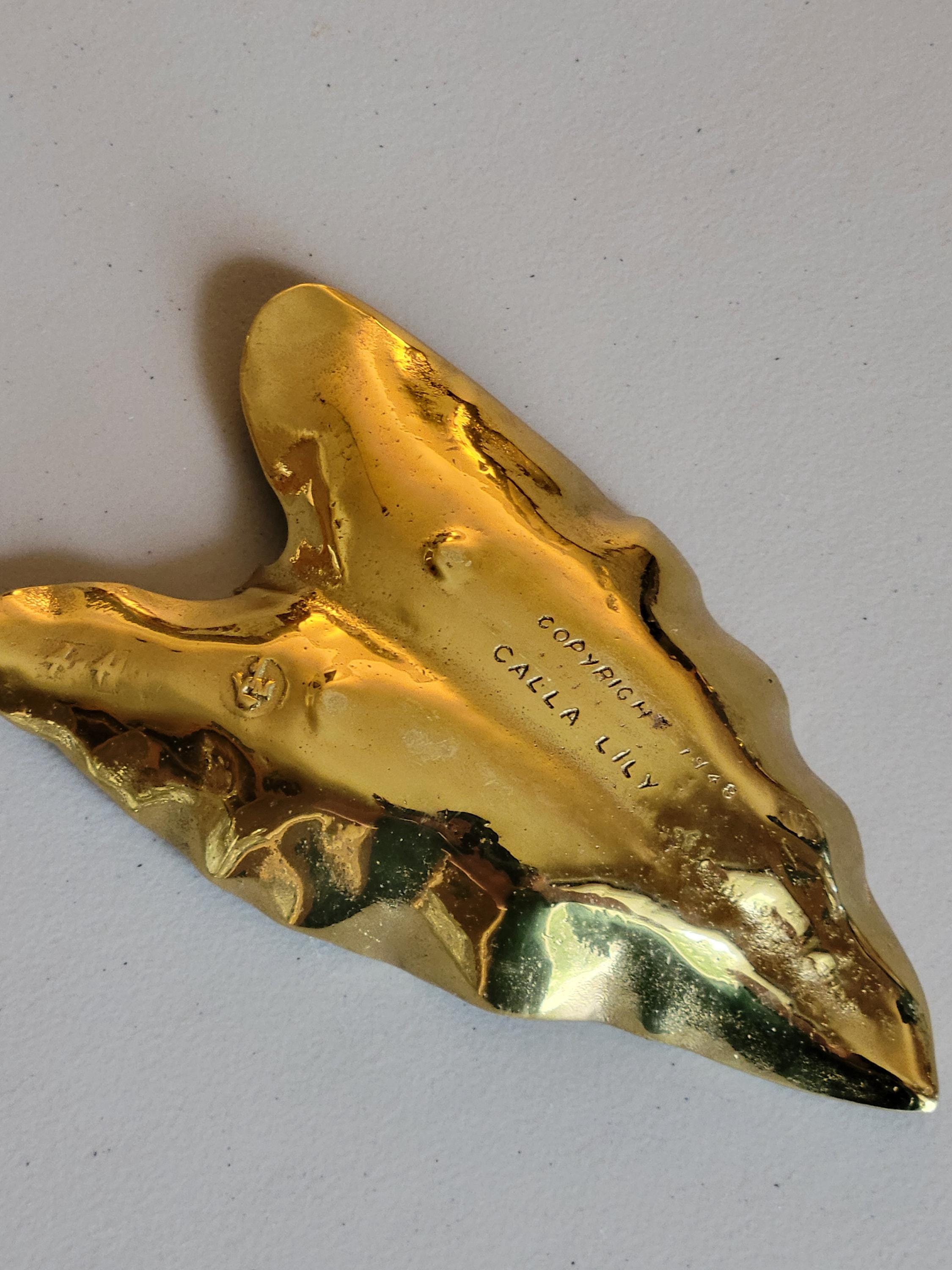 希少】ヴィンテージ 1948 Calla Lily Leaf トレイ 【公式通販】