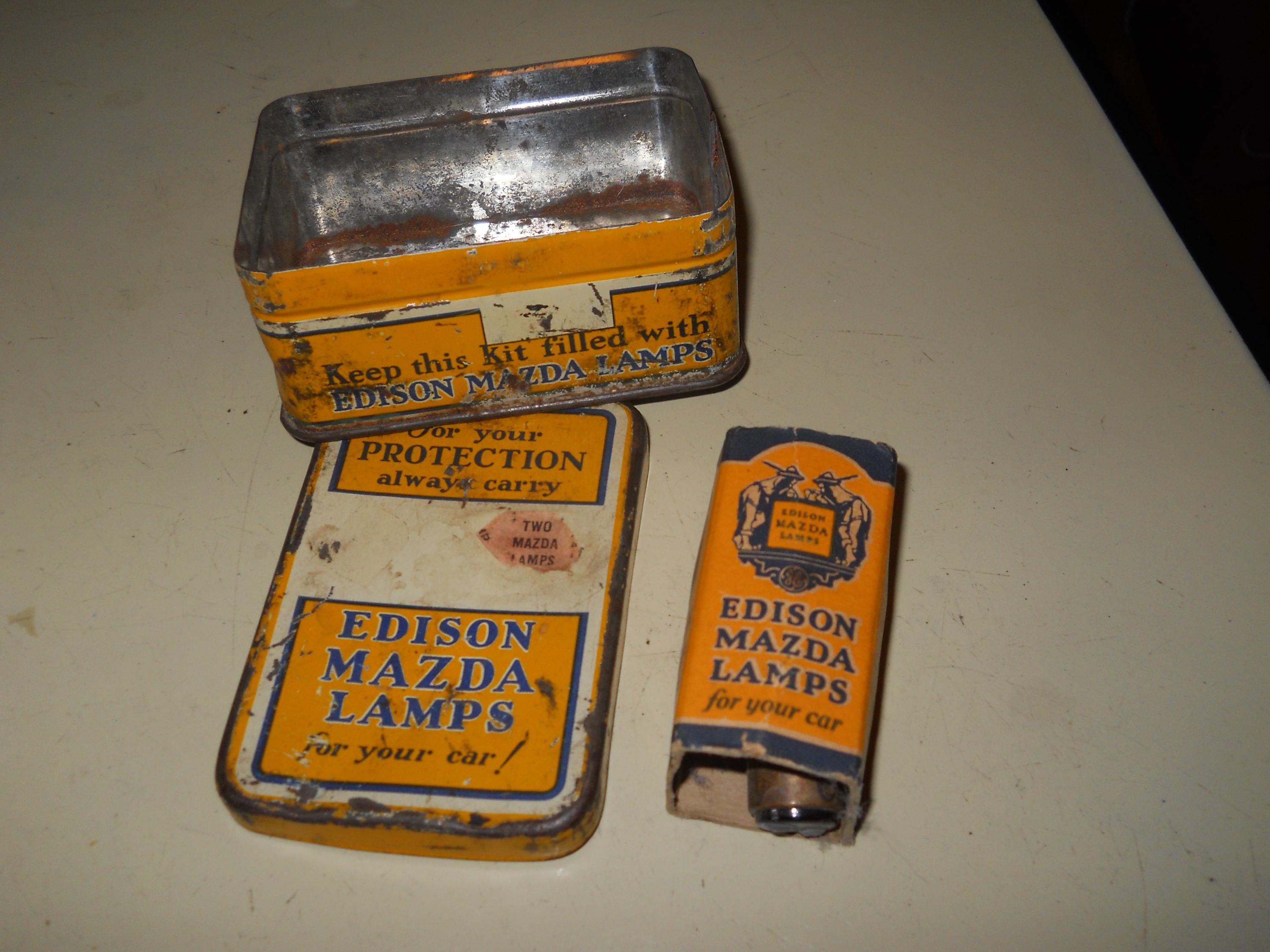 Edison Mazda Lamp - Etsy