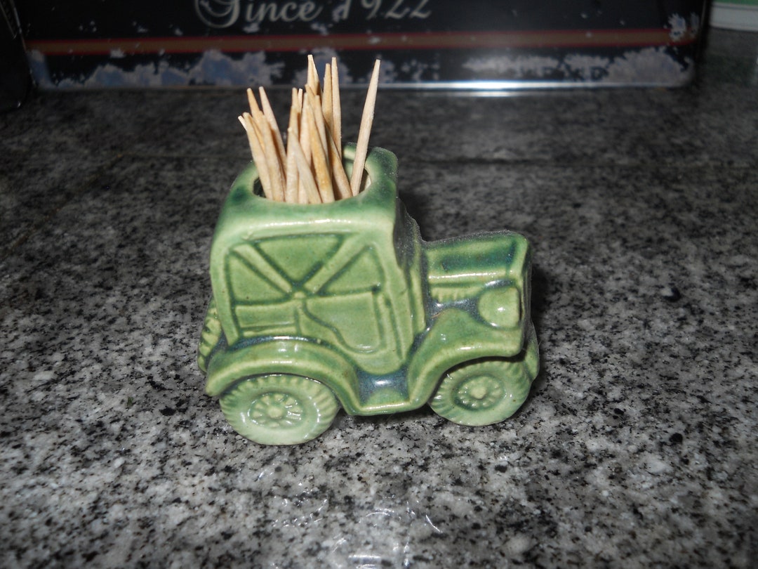 Vintage Toothpick Holder Vintage Car Etsy