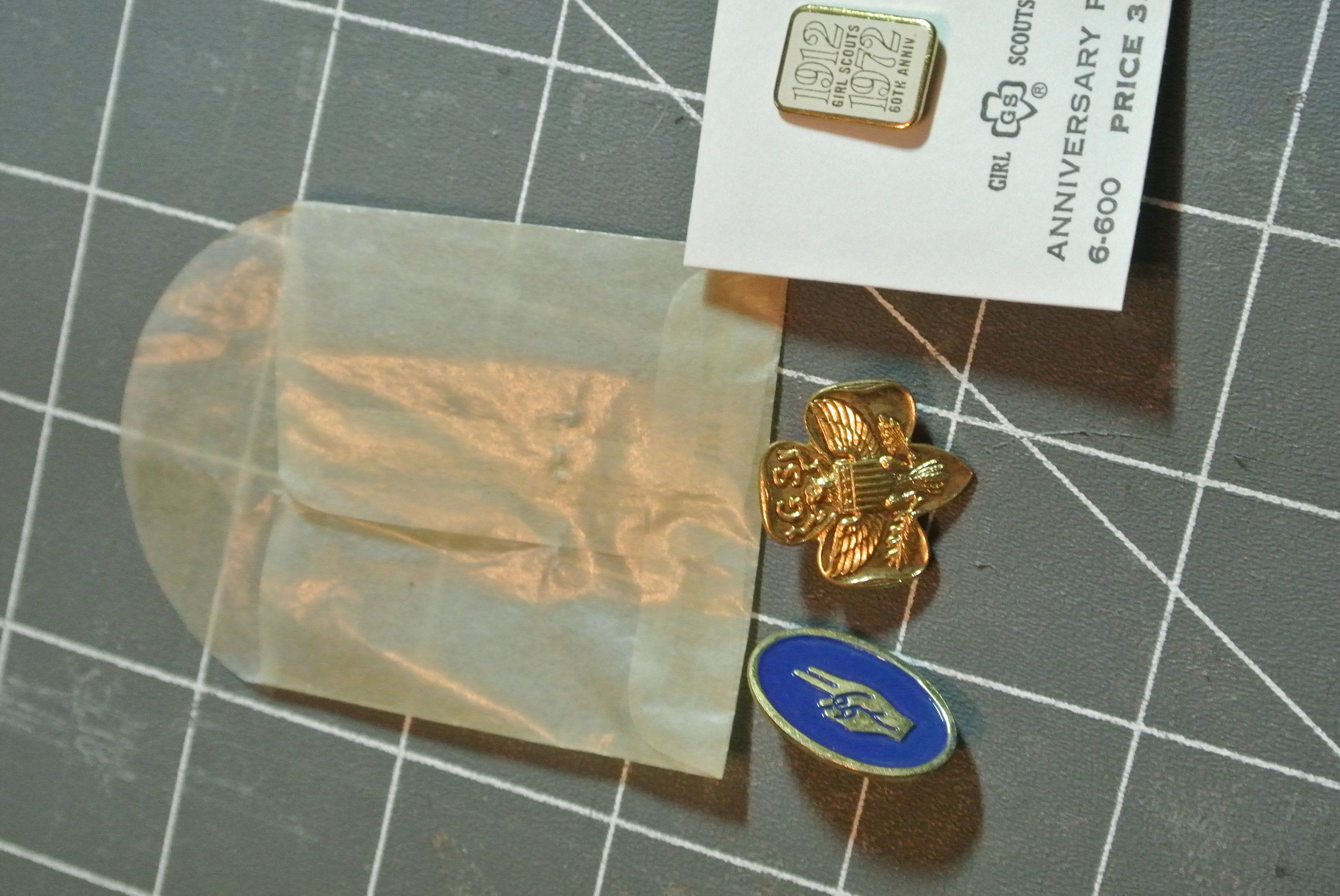 Vintage Girl Scout Memorabilia Two Fingers Pin Anniversary Pin Etsy