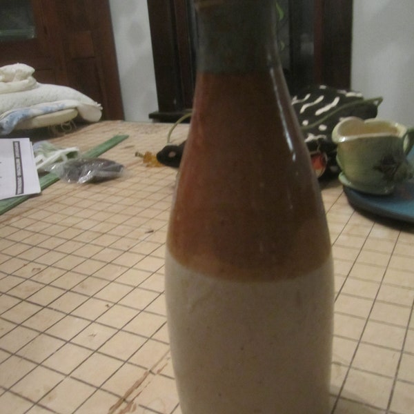 Vintage Pottery Stoneware Bottle