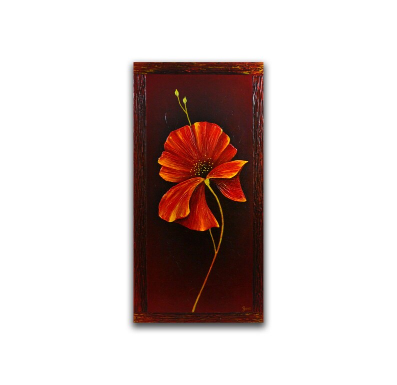 Impasto Painting Framed Wall Art Palette Knife Painting Etsy Australia