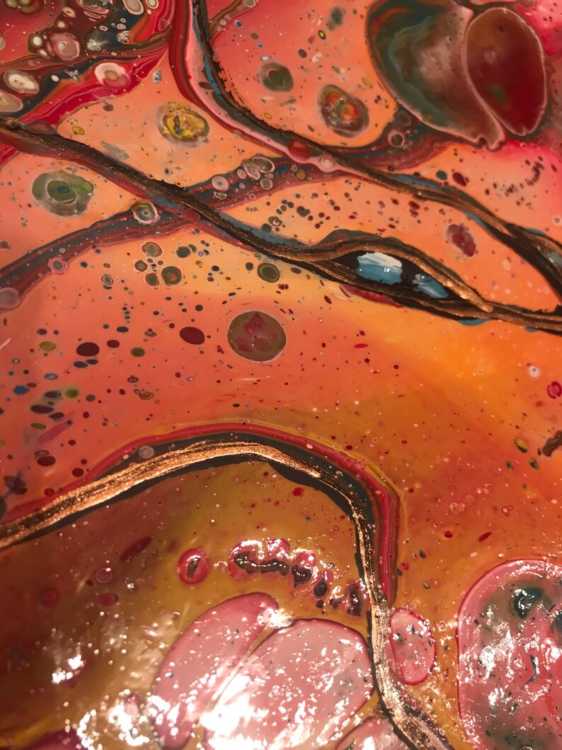 Original Art Dorm Wall Decor Small Abstract Painting Etsy