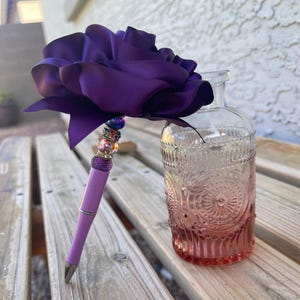 Flower With A Pen