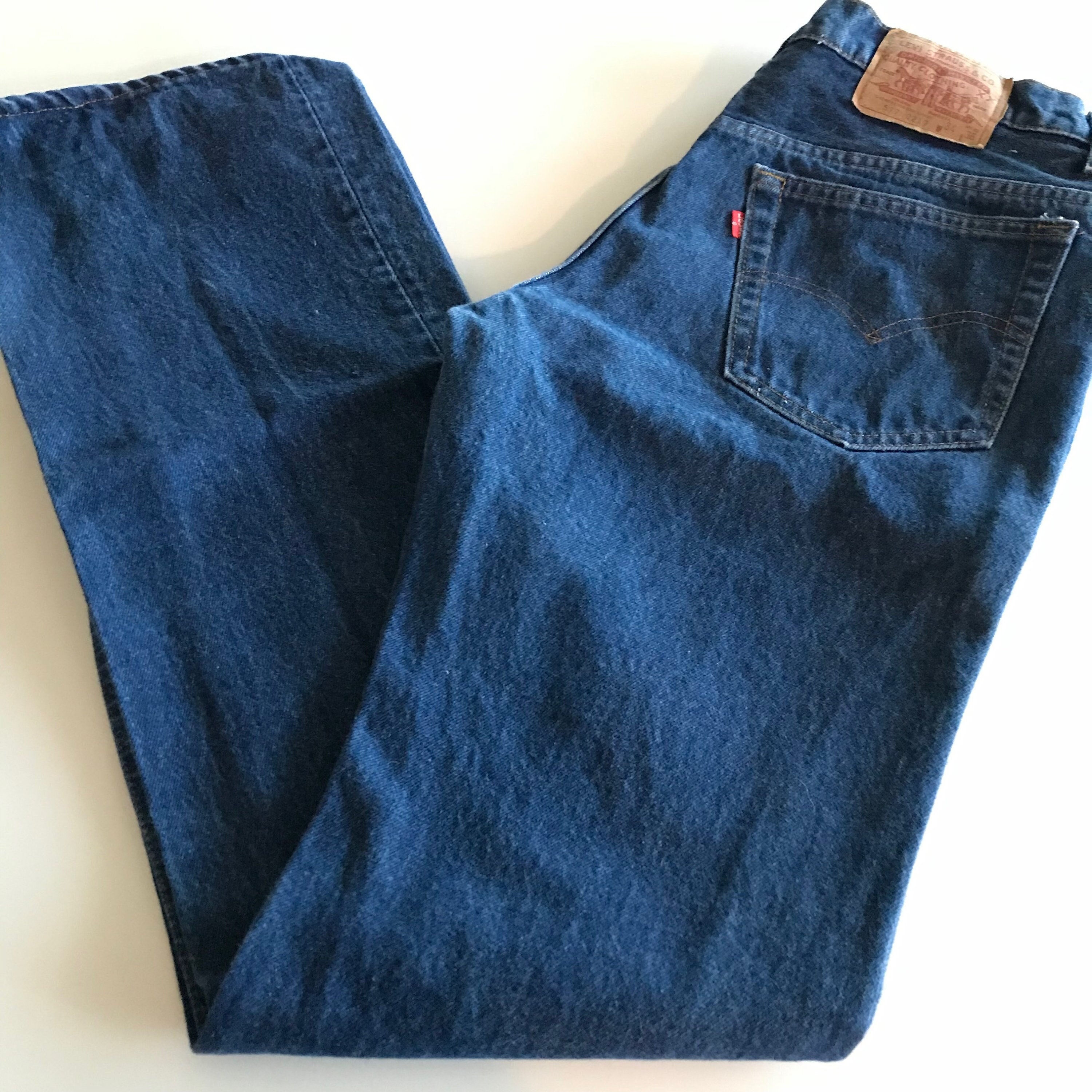 Vintage Levis Jeans 517 34x36 Blue 
