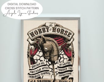 Cross Stitch Pattern - Alice Madness Returns - Hobby Horse