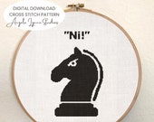 Cross Stitch Pattern - Monty Python - Knights who say Ni!