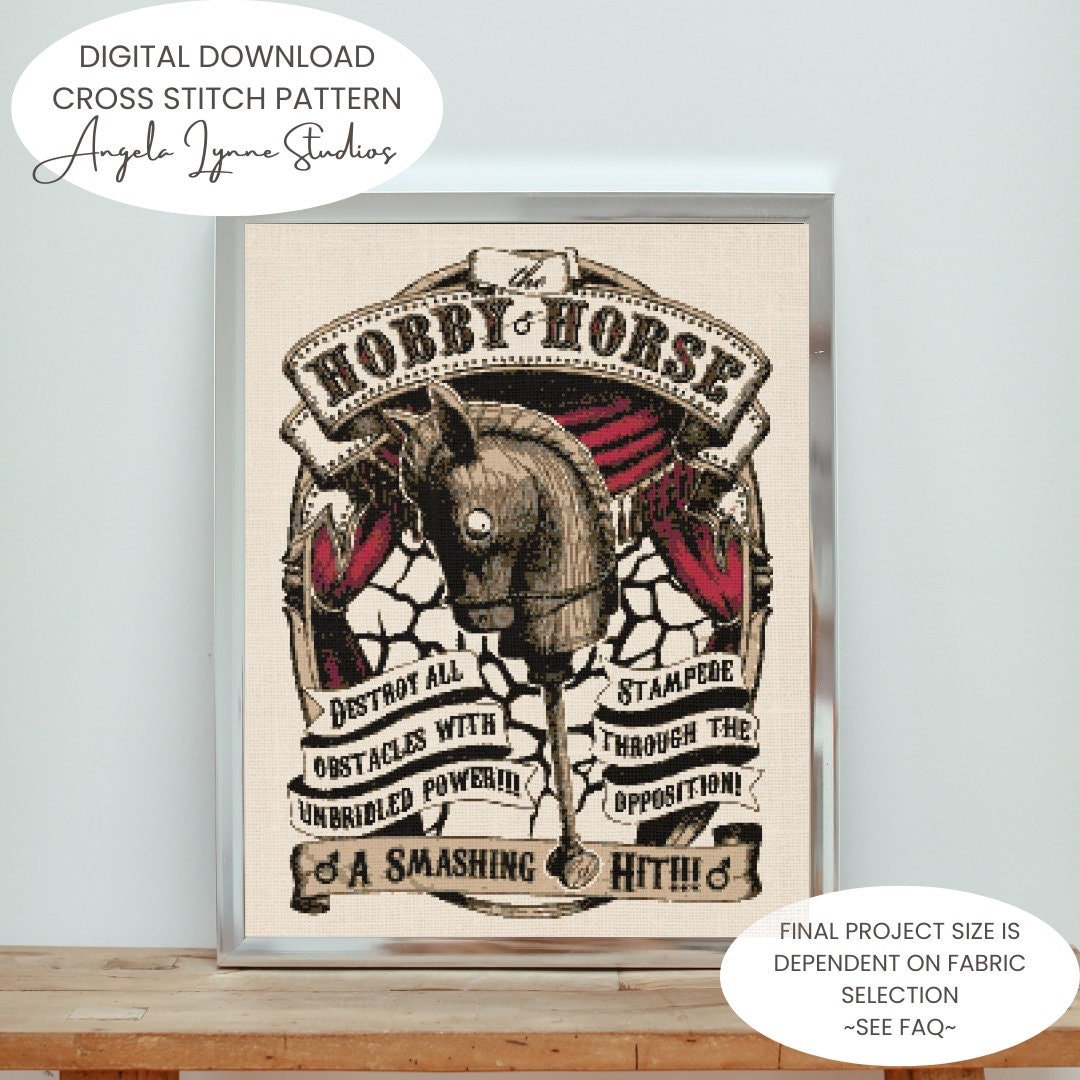 Cross Stitch Pattern - Alice Madness Returns - Hobby Horse