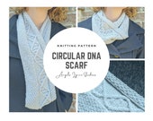 Knitting Pattern - Circular DNA - Cowl - Scarf