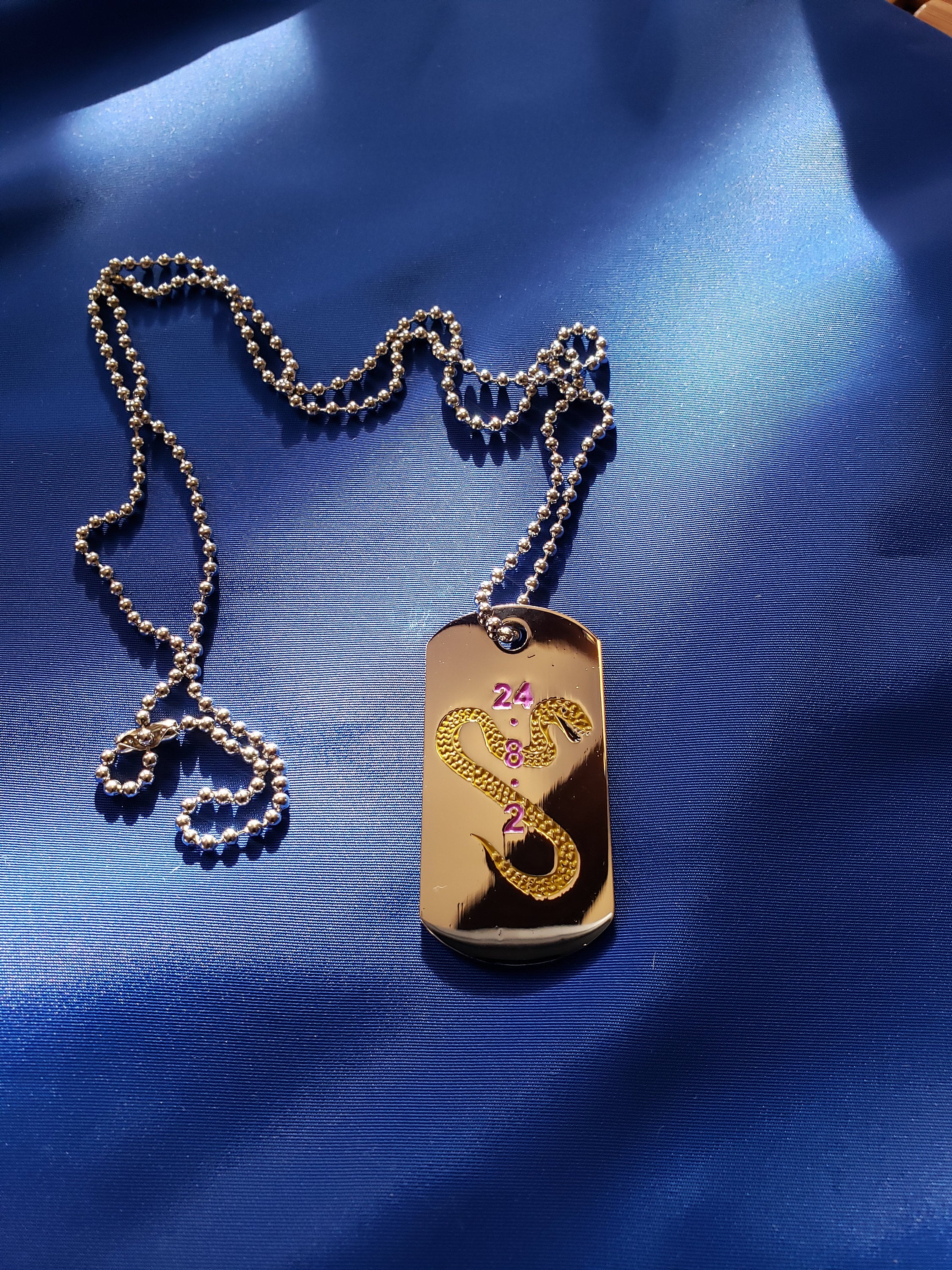 Lakers Dog Tag Etsy