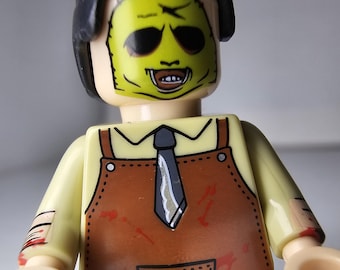Texas Chainsaw Massacre Leather Face Cult Classic Horror Custom Collectable Figure