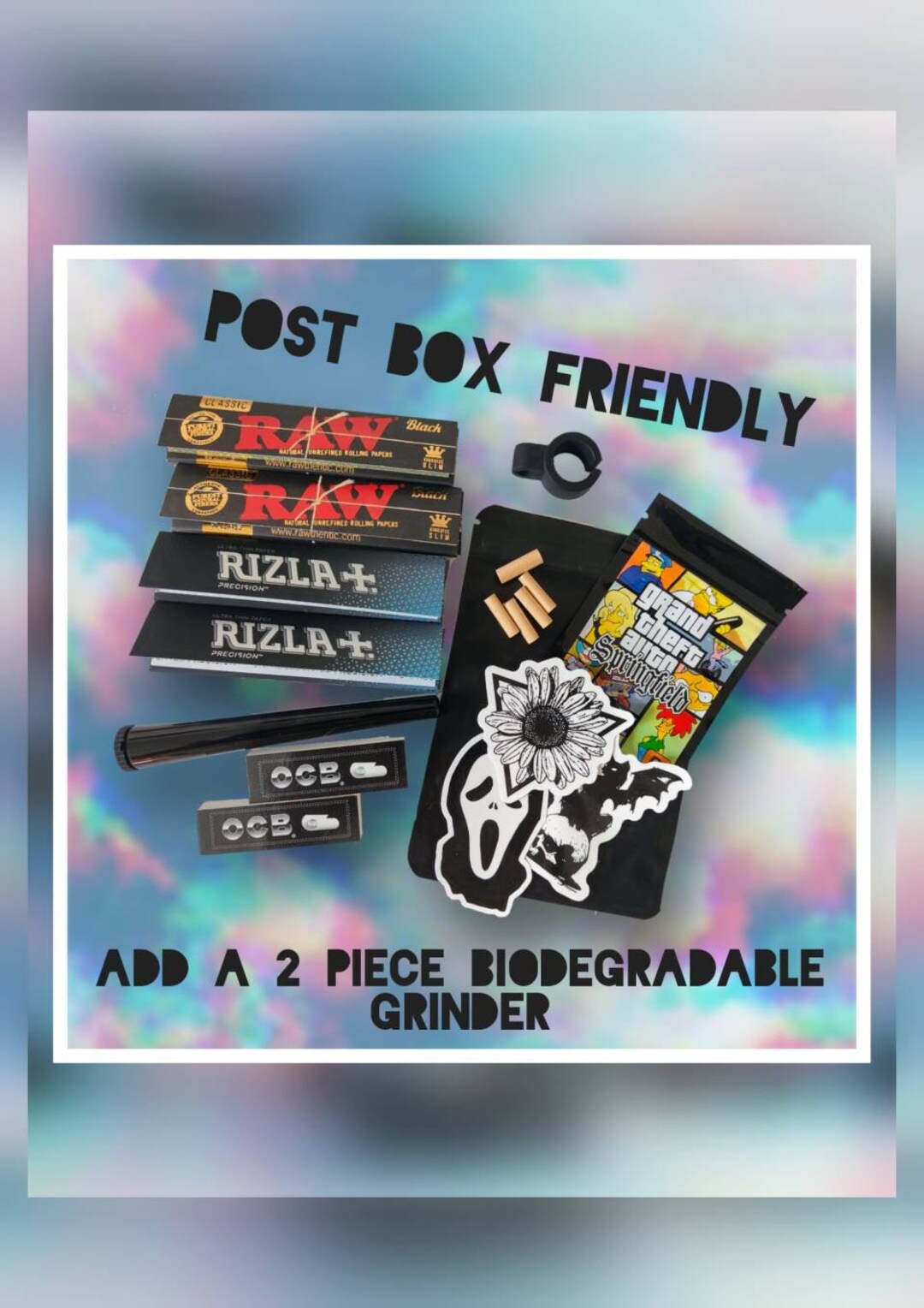 Smokers Care Package Rolling Essentials Travel Pack Stoner Etsy