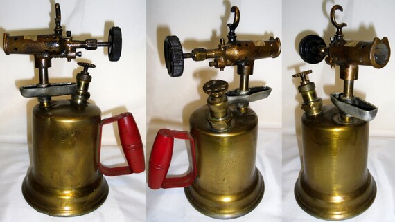 Antique Otto Sabri Co Lampe à Souder Lampe à Souder