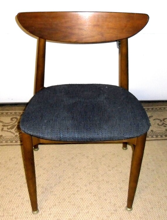 Mid Century Chair Vintage Modern Chair Vintage Danish Lounge Etsy