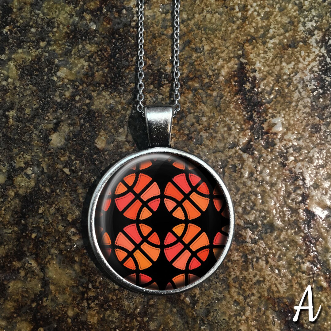 Collier Basketball En Argent Sterling 925 - Pendentif Panier De Basket, Chaîne 55+5 Cm, Unisexe
