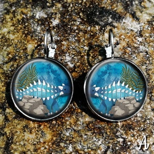 Dinosaur Earrings, Baby Dinosaur Earrings, T Rex Earrings, Brachiosaurus Earrings, Velociraptor Earrings, Dinosaur Jewelry P129