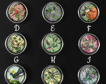 Hummingbird Snap Button, Hummingbird Image, Hummingbird Jewelry, Hummingbird Snap Jewelry, Hummingbird Snap Image 18mm Snap Image SI-154-A