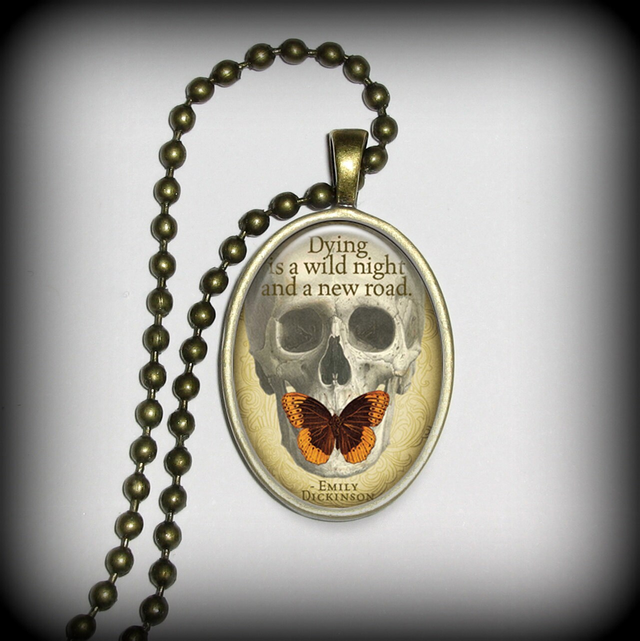 Phrenology Pendant Charm Anatomy Pendant Necklace Pendant Etsy UK