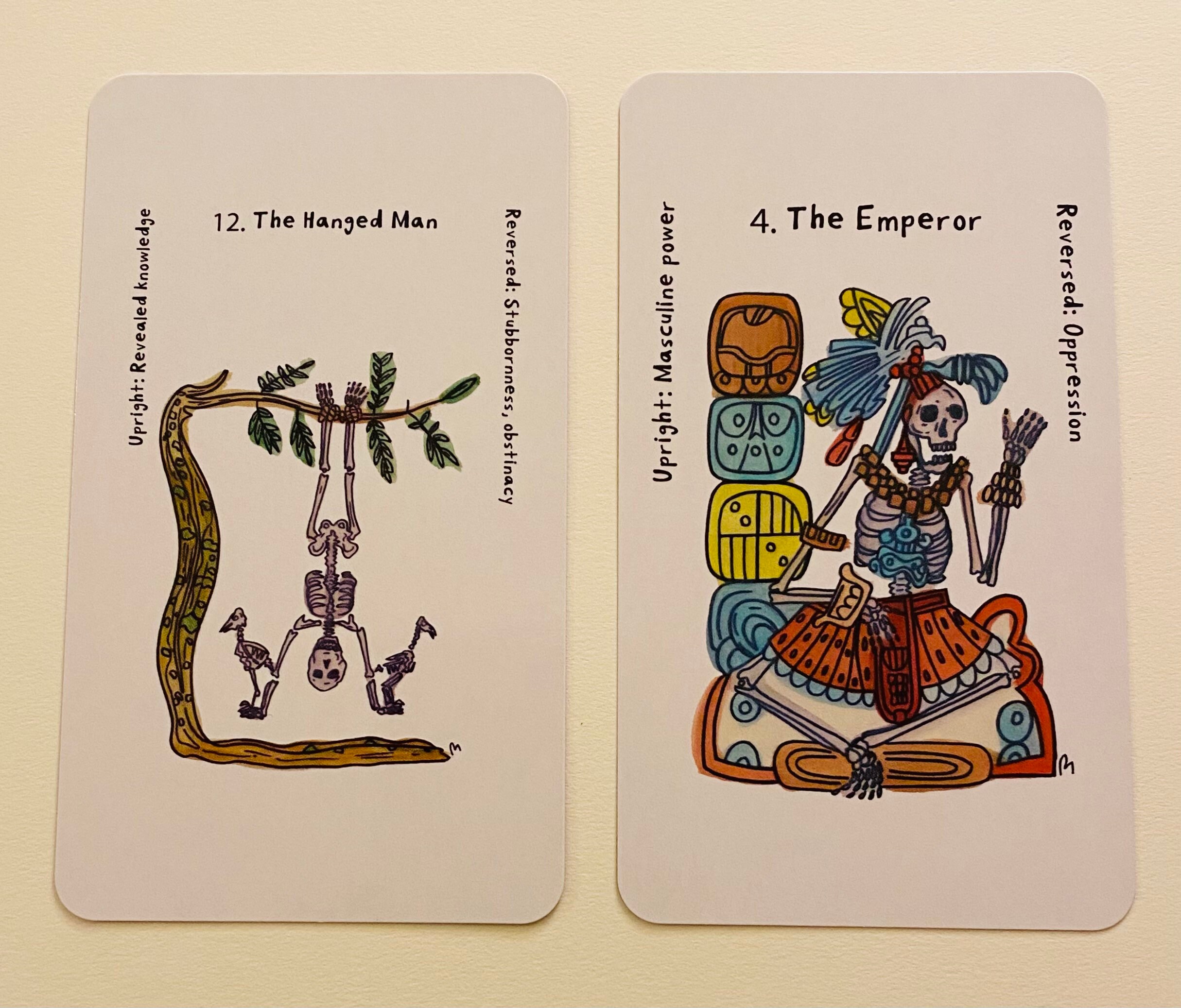 The Skeleternity Tarot Deck 78-card Deck - Etsy